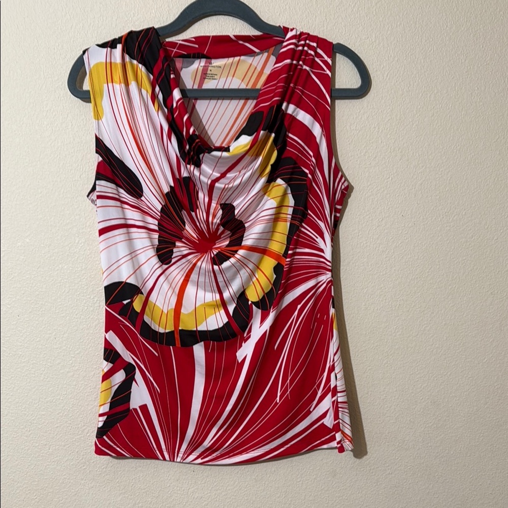 Floral Cowl neck Women's Top